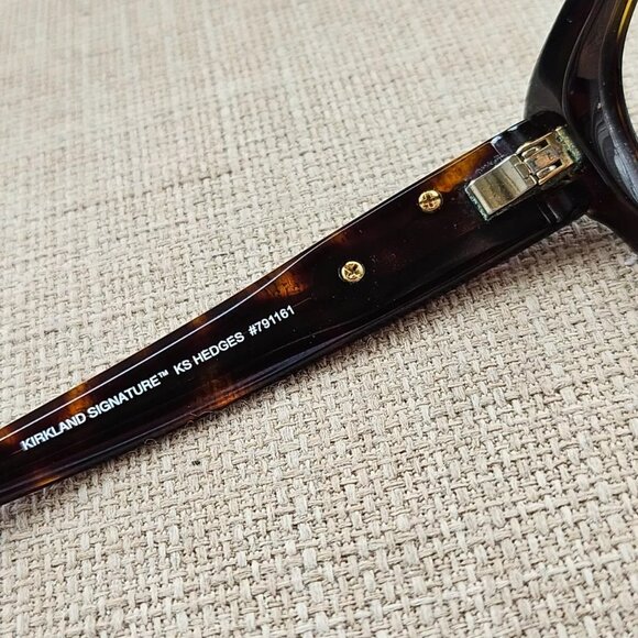 Kirkland Signature HAVANA Women Eyeglasses Frame KS HEDGES 791161 Glasses - Picture 10 of 12